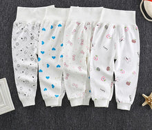 Load image into Gallery viewer, Newborn Baby Pants Girl Boy High waist Leggings Cotton Clothes Toddler Trousers Clothing Infant Kids
