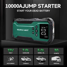将图片加载到图库查看器，7-in-1 Emergency Car Power Supply Starter &amp; Air Pump
