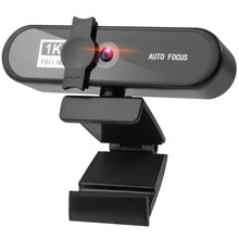 将图片加载到图库查看器，2K 4K Pc Webcam With Gift Tripod Autofocus Usb Web Camera Laptop Mini Camera 1080P with Microphone For Full Widescreen Laptop USB Webcams Privacy Shutter Tripod Desktop Notebook Webcam Video Calling Recording Webcam
