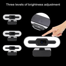 Load image into Gallery viewer, 2K Webcam Web Camera Study Chat Work PC Laptop Desktop USB With Microphone WebCamera Home Auto Light Correction for Desktop Laptop Streaming Computer USB Web Camera
