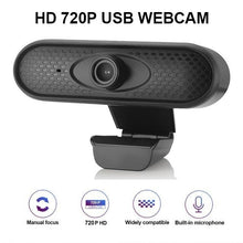 Load image into Gallery viewer, 2K Webcam Web Camera Study Chat Work PC Laptop Desktop USB With Microphone WebCamera Home Auto Light Correction for Desktop Laptop Streaming Computer USB Web Camera
