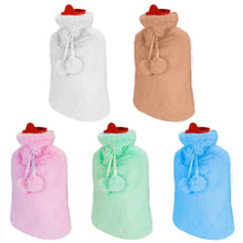 将图片加载到图库查看器，2L Hot Water Bottle with Plush Cover
