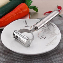 Load image into Gallery viewer, 2PCS Stainless Steel Multi-function Vegetable Peeler And Cutter Peeler Potato Carrot Kitchen Tool
