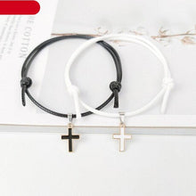 Load image into Gallery viewer, 2PCS Charm Couple Bracelet Minimalism Adjustable Handmade Lucky Rope Charm Bracelets For Family Women Teens Girl Boy Best Friend Handmade Adjustable Strings Simple Bracelets
