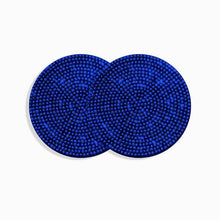 Load image into Gallery viewer, 2PCS Diamond Car Coaster Water Cup Slot Non-Slip Mat Silica Gel Pad Bling Car Coasters Silicone Crystal Car Cup Holder Mat Car Gadget Universal Bling Car Cup Mat Holder Insert Crystal Rhinestone Vehicle Cup Coaster Bling Car Accessories for Woman
