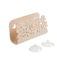 将图片加载到图库查看器，2PCS Durable Kitchen Bathroom Drying Rack Toilet Sink Suction Sponges Holder Rack Suction Cup Dish Cloths Holder Scrubbers Soap Storage
