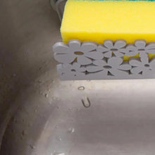 将图片加载到图库查看器，2PCS Durable Kitchen Bathroom Drying Rack Toilet Sink Suction Sponges Holder Rack Suction Cup Dish Cloths Holder Scrubbers Soap Storage
