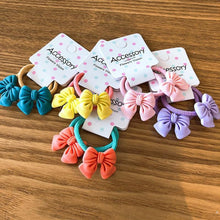将图片加载到图库查看器，2PCS New Cute Princess Bowknot Headwear Kids Elastic Hair Bands Children Ropes Girls Cartoon Accessories Baby Headdress Gorgeous Hair Accessories For Women
