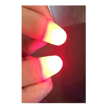 Load image into Gallery viewer, 2pcs Red Lightup Magic Thumbs LED Magic Fingers Tricks Thumb Props Amazing Ultra Bright Light Festival Party Toys Illusion Magic Gadgets
