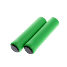 Load image into Gallery viewer, 2PCS Silicone Bicycle Handlebar Grips Anti-Slip Shock-Asorbing Mountain Bike Handlebar Grip Silica Gel Super Light Anti-Skid Shock-Proof Handle Bar Locking Grips Cycling Grips
