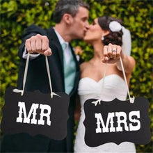 将图片加载到图库查看器，2pcs/lot Good Quality 36inch Round White and black Print Mr&amp;Mrs Latex Balloons For Happy Wedding And  Valentine's Day
