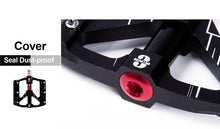 将图片加载到图库查看器，3 Bearings Bicycle Pedals Ultralight Anti-Slip Road Pedal Cycling Sealed Bearing Bike Pedals Accessories Bearings Pedals For Bicycle Lightweight Bicycle Pedals Of Road Bikes
