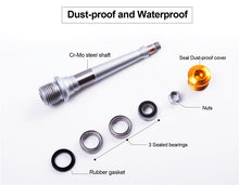 将图片加载到图库查看器，3 Bearings Bicycle Pedals Ultralight Anti-Slip Road Pedal Cycling Sealed Bearing Bike Pedals Accessories Bearings Pedals For Bicycle Lightweight Bicycle Pedals Of Road Bikes
