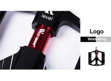 将图片加载到图库查看器，3 Bearings Bicycle Pedals Ultralight Anti-Slip Road Pedal Cycling Sealed Bearing Bike Pedals Accessories Bearings Pedals For Bicycle Lightweight Bicycle Pedals Of Road Bikes
