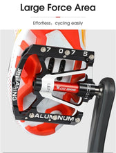 将图片加载到图库查看器，3 Bearings Bicycle Pedals Ultralight Anti-Slip Road Pedal Cycling Sealed Bearing Bike Pedals Accessories Bearings Pedals For Bicycle Lightweight Bicycle Pedals Of Road Bikes
