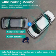 Load image into Gallery viewer, 3 Channel Dash Cam Front Inside Rear Vehicle Driving Recorder Car DVR
