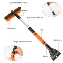 将图片加载到图库查看器，3-in-1 Extendable Windshield Ice Scraper
