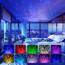 Load image into Gallery viewer, 3-in-1 Galaxy Night Light Projector with Remote Control
