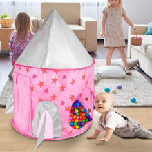 Load image into Gallery viewer, 3-in-1 Kids Play Tent Ball Pit Set
