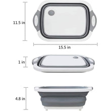 Load image into Gallery viewer, 3-in-1 Multifunctional Foldable Cutting Board
