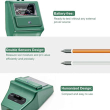 将图片加载到图库查看器，3-in-1 Soil Moisture/Light/pH Tester
