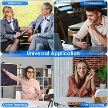Load image into Gallery viewer, 3-in-1 Wireless Clip On Microphone Omnidirectional Noise Reduction Plug
