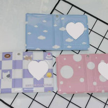 将图片加载到图库查看器，3 Inch Card Binder Photo Album Butterfly Love Hollow 40 Pockets Name Card Book Photo Album Card Photocard Card ID Holder Photo Albums Family Anniversary Gift For Couple
