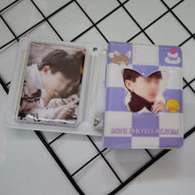 将图片加载到图库查看器，3 Inch Card Binder Photo Album Butterfly Love Hollow 40 Pockets Name Card Book Photo Album Card Photocard Card ID Holder Photo Albums Family Anniversary Gift For Couple
