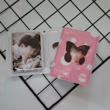 将图片加载到图库查看器，3 Inch Card Binder Photo Album Butterfly Love Hollow 40 Pockets Name Card Book Photo Album Card Photocard Card ID Holder Photo Albums Family Anniversary Gift For Couple
