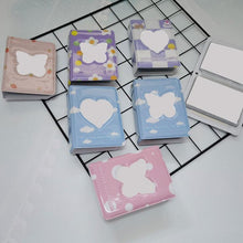 将图片加载到图库查看器，3 Inch Card Binder Photo Album Butterfly Love Hollow 40 Pockets Name Card Book Photo Album Card Photocard Card ID Holder Photo Albums Family Anniversary Gift For Couple
