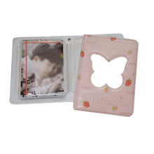 将图片加载到图库查看器，3 Inch Card Binder Photo Album Butterfly Love Hollow 40 Pockets Name Card Book Photo Album Card Photocard Card ID Holder Photo Albums Family Anniversary Gift For Couple
