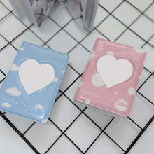 将图片加载到图库查看器，3 Inch Card Binder Photo Album Butterfly Love Hollow 40 Pockets Name Card Book Photo Album Card Photocard Card ID Holder Photo Albums Family Anniversary Gift For Couple
