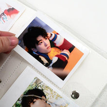 将图片加载到图库查看器，3 Inch Polaroid Photo Album Cute Bear Transparent Jewelry Small Card Collection Storage Book Mini Leaf Scrapbook Paper Baby Family Scrapbook Albums
