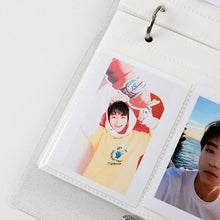 将图片加载到图库查看器，3 Inch Polaroid Photo Album Cute Bear Transparent Jewelry Small Card Collection Storage Book Mini Leaf Scrapbook Paper Baby Family Scrapbook Albums
