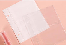 将图片加载到图库查看器，3 Inch Polaroid Photo Album Cute Bear Transparent Jewelry Small Card Collection Storage Book Mini Leaf Scrapbook Paper Baby Family Scrapbook Albums
