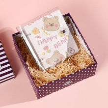 将图片加载到图库查看器，3 Inch Polaroid Photo Album Cute Bear Transparent Jewelry Small Card Collection Storage Book Mini Leaf Scrapbook Paper Baby Family Scrapbook Albums
