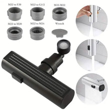 将图片加载到图库查看器，3-Mode Leakproof Sink Faucet Adapter - Durable Copper Construction for Kitchen and Bathroom
