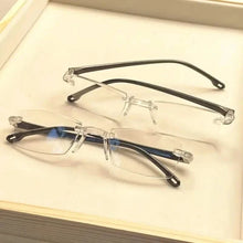 将图片加载到图库查看器，2K Style Rimless Reading Glasses for Men &amp; Women

