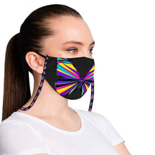 Load image into Gallery viewer, 3-Pack: Anti-Lost Easy To Carry Reusable Cotton Face Mask With Lanyard Leash
