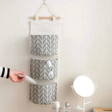 将图片加载到图库查看器，3-Pack: Cotton Hanging Storage Bag
