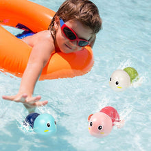 Load image into Gallery viewer, 3-Pack: Cute Swimming Turtle Bath Toys
