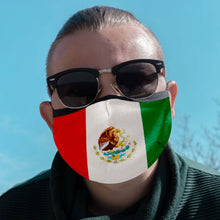 将图片加载到图库查看器，3-Pack: Double Layer Washable and Reusable Flag Masks With Adjustable Loop
