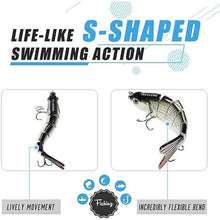 Load image into Gallery viewer, 3-Pack: Fishing Lures for Bass Trout

