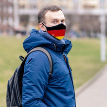 将图片加载到图库查看器，3-Pack: Germany Flag Double Layered Reusable Mask With Adjustable Loops
