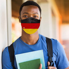 将图片加载到图库查看器，3-Pack: Germany Flag Double Layered Reusable Mask With Adjustable Loops
