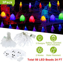 将图片加载到图库查看器，3-Pack: Halloween String Light Decorations
