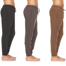Load image into Gallery viewer, 3-Pack: Men's Cotton Lounge Jogger Pants
