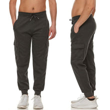 Load image into Gallery viewer, 3-Pack: Men's Jogger Pants with Cargo Pockets
