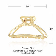 Load image into Gallery viewer, 3-Pack: Metal Hair Clips
