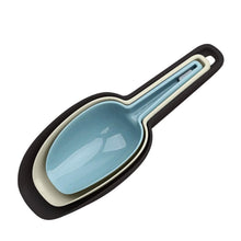 Load image into Gallery viewer, 3-Pack: Multi-purpose Plastic Kitchen Bar Ice, Flour, Dry Fruits, Candy, PopCorn, Food, Coffee Scoop Set
